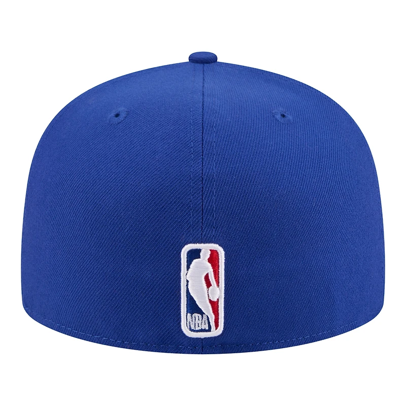 Men's New Era  Blue York Knicks Team Collage 59FIFTY Fitted Hat