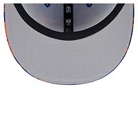 Casquette ajustée New Era York Knicks Tip-Off 59FIFTY bleue pour homme