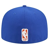 Casquette ajustée New Era Tri-Hit 59Fifty bleue des York Knicks pour homme