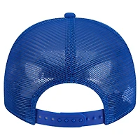 Men's New Era Blue New York Knicks Vintage Team Rope A-Frame 9FIFTY Snapback Hat