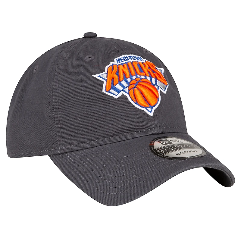 Casquette réglable New Era New York Knicks Team 2.0 9TWENTY pour hommes