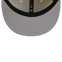 Men's New Era Cream/Blue New York Knicks 2025/26 City Edition 9FIFTY Snapback Hat