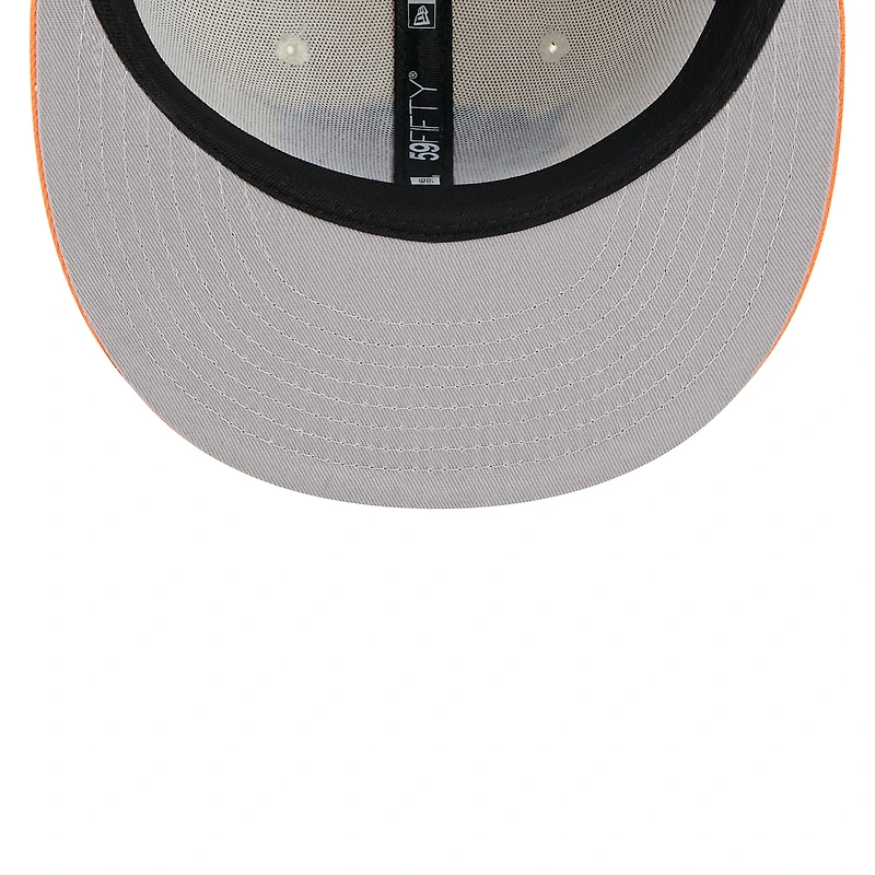 Men's New Era Cream York Knicks 2025/26 City Edition Alternate 59FIFTY Fitted Hat