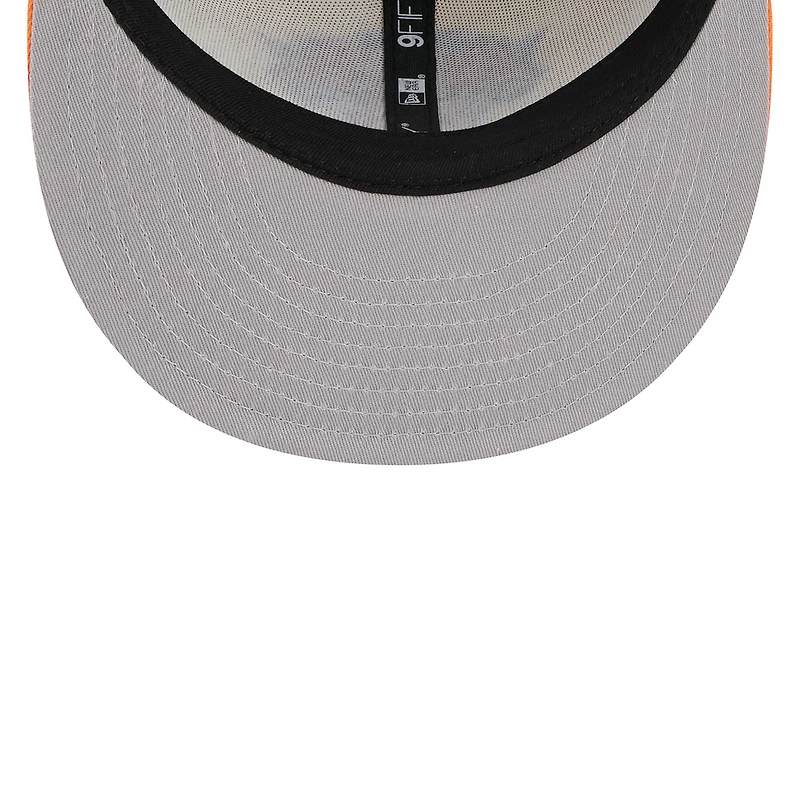 Men's New Era Cream New York Knicks 2025/26 City Edition Alternate 9FIFTY Snapback Hat