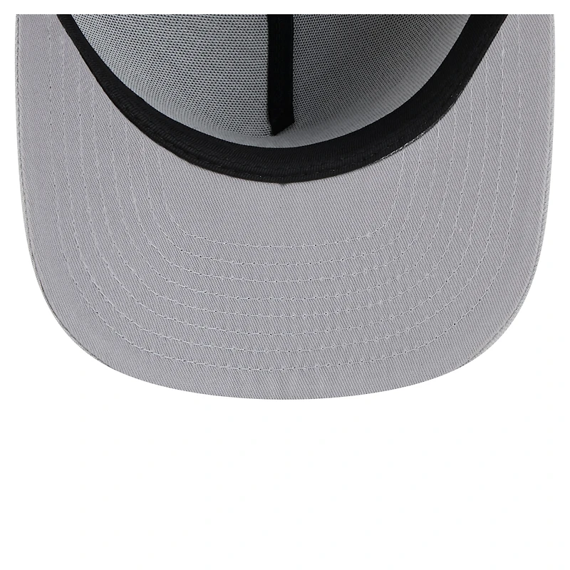 Men's New Era  Gray York Knicks Colorpack A-Frame Pinch Front 59FIFTY Fitted Hat