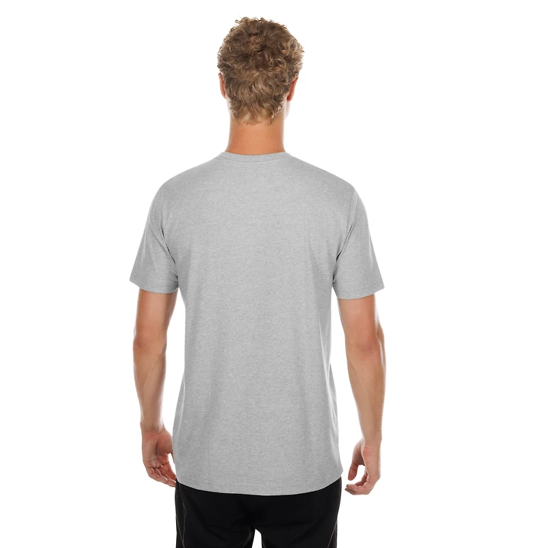 Men's New Era Gray York Knicks Hometown Apple T-Shirt