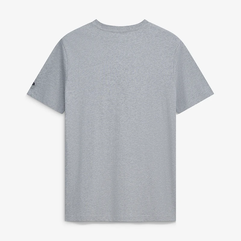 T-shirt New Era gris pour homme York Knicks Hometown Apple