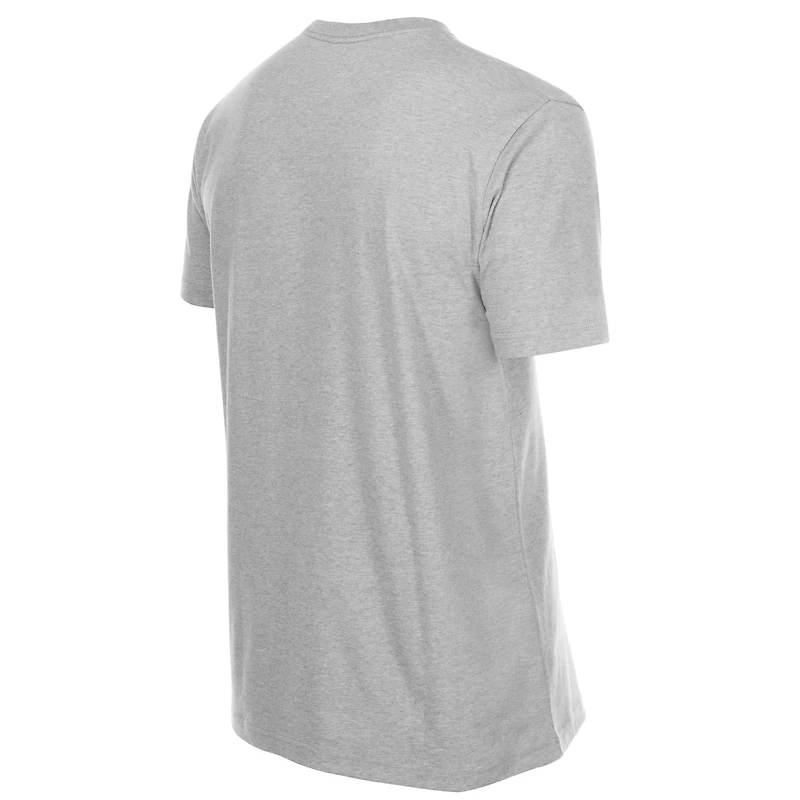 Men's New Era Gray York Knicks Hometown Apple T-Shirt