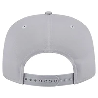 Men's New Era Gray New York Knicks Throwback Property Of Golfer Snapback Hat