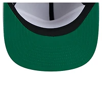 Casquette snapback grise New Era pour homme, motif golfeur rétro des New York Knicks