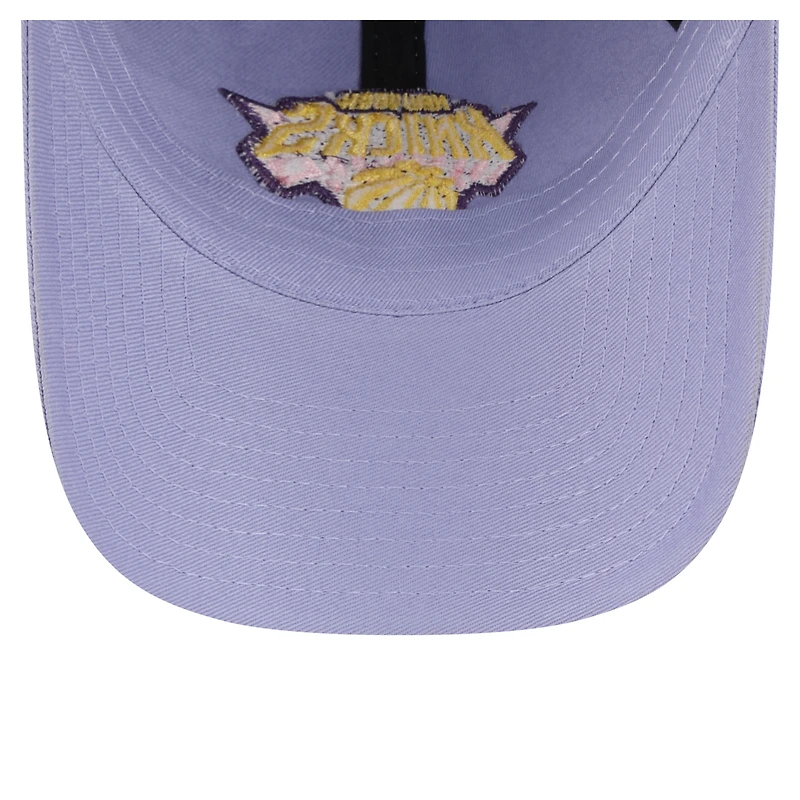 Men's New Era Lavender New York Knicks Lavender Pack Casual Classic Adjustable Hat