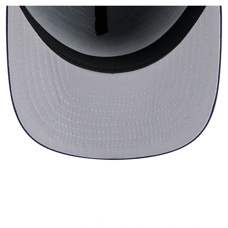 Men's New Era  Navy York Knicks Colorpack A-Frame Pinch Front 59FIFTY Fitted Hat