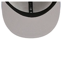 Casquette ajustée New Era 59FIFTY pour homme, beige/bleu, York Knicks, logo local de la ville