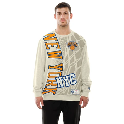 Men's New Era Tan York Knicks 2025/26 City Edition Sweatshirt