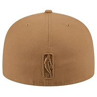 Men's New Era Tan York Knicks 59FIFTY Fitted Hat