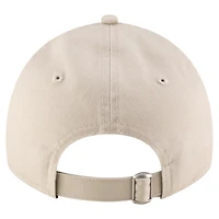 Casquette ajustable New Era beige New York Knicks Basic 9TWENTY pour homme
