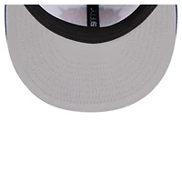 Casquette ajustée New Era York Knicks Repeat 59Fifty blanche/bleue pour homme