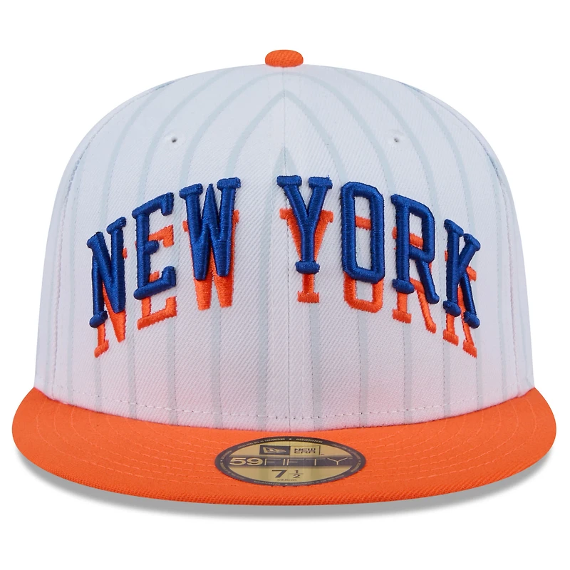 Casquette ajustée New Era 59FIFTY City Edition 2024/25 York Knicks pour homme