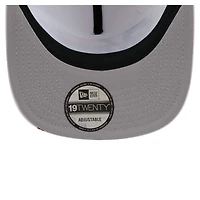 Casquette ajustable New Era blanche New York Knicks Team Cheer Rope 19TWENTY pour homme