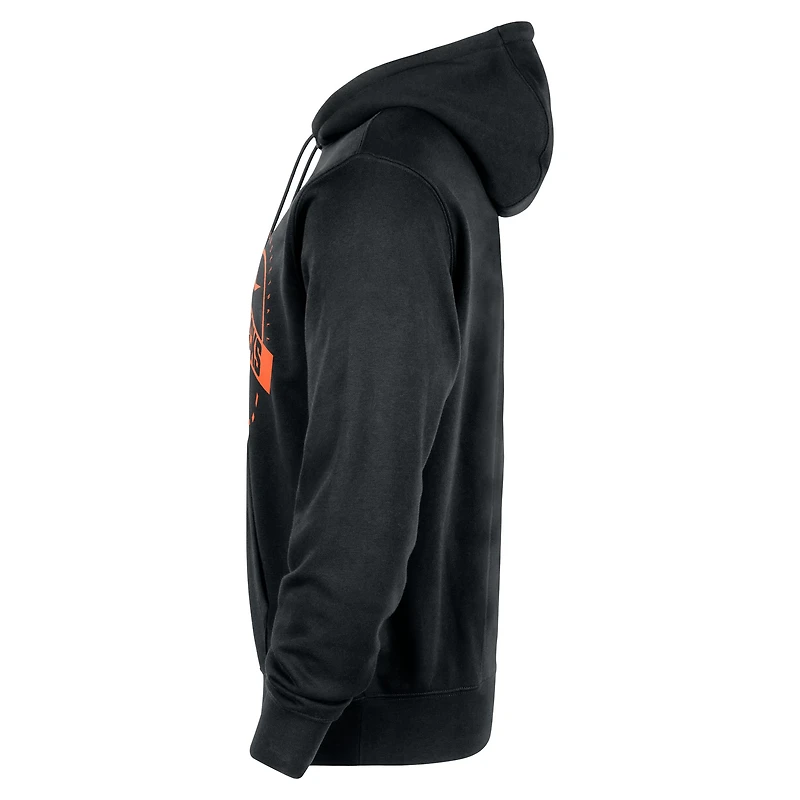 Sweat à capuche Nike noir pour homme New York Knicks 2025/26 Authentic Practice Club