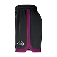Short tissé Nike Authentic Practice DNA Performance noir des New York Knicks pour homme