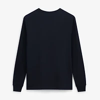 Men's Nike Gray New York Knicks  Core Long Sleeve T-Shirt