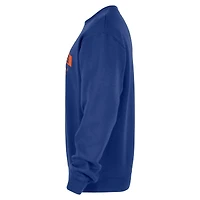 Men's Nike  Blue New York Knicks 2025/26 Authentic Practice Club Sweatshirt