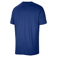 T-shirt d'entraînement Nike bleu New York Knicks 2025/26 pour homme