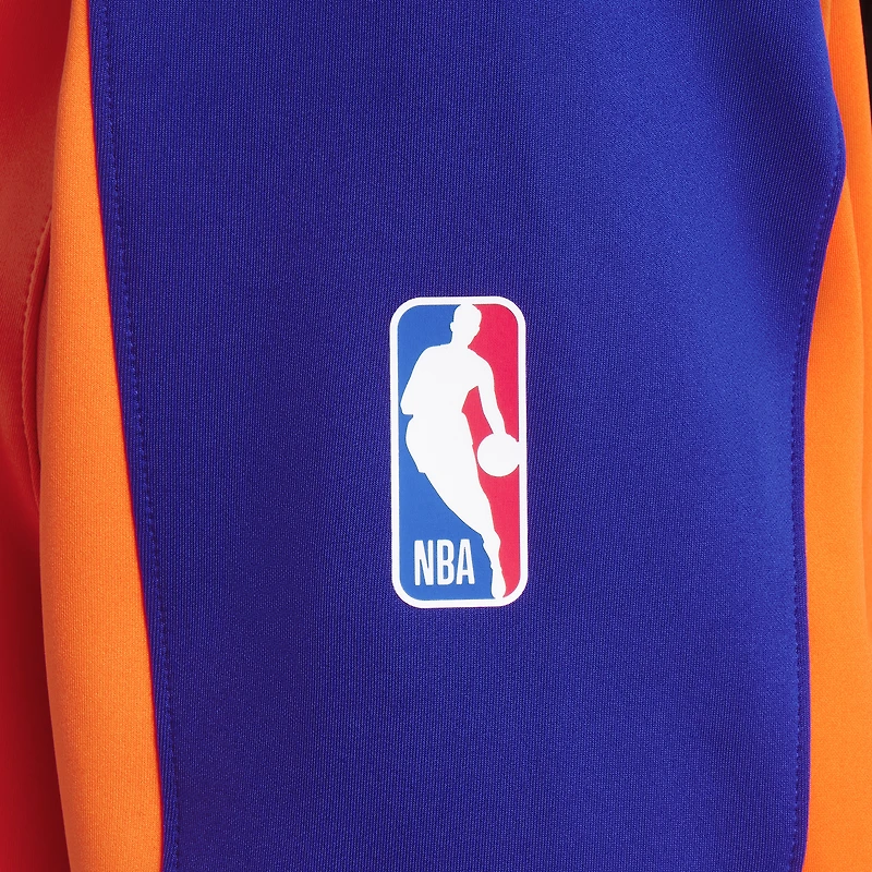 Men's Nike Blue New York Knicks Authentic On-Court Showtime Performance Full-Zip Hoodie
