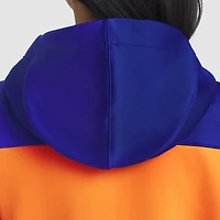 Men's Nike Blue New York Knicks Authentic On-Court Showtime Performance Full-Zip Hoodie