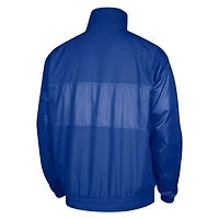 Men's Nike Blue New York Knicks Courtside Versus Capsule Full-Zip Jacket