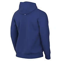 Men's Nike Blue New York Knicks Sportswear Essential Wordmark Club Hoodie