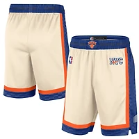 Men's Nike  Natural New York Knicks 2025/26 City Edition Remix Dri-FIT Swingman Shorts