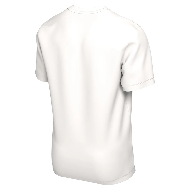 Men's Nike White New York Knicks Brand Voice T-Shirt