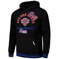 Men's Pro Standard Black New York Knicks Area Code Pullover Hoodie