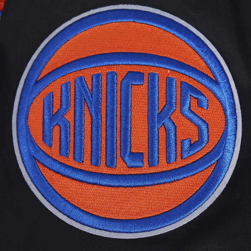 Veste zippée en sergé noir Pro Standard New York Knicks Area Code pour homme