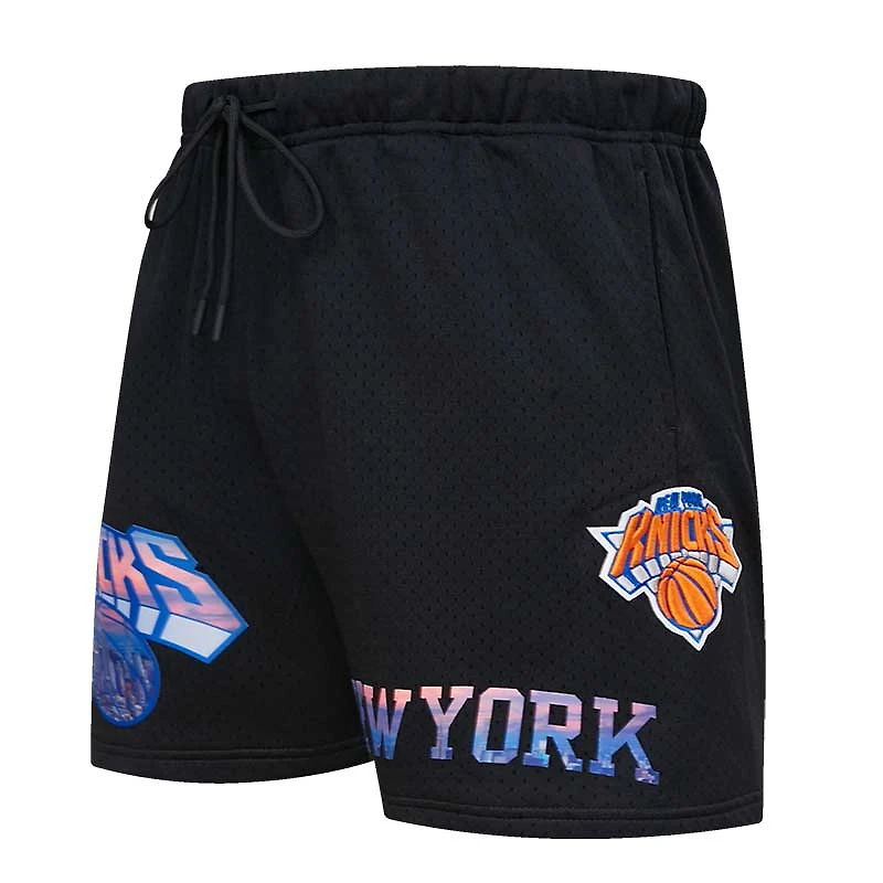 Short en maille Pro Standard New York Knicks City Scape noir pour homme