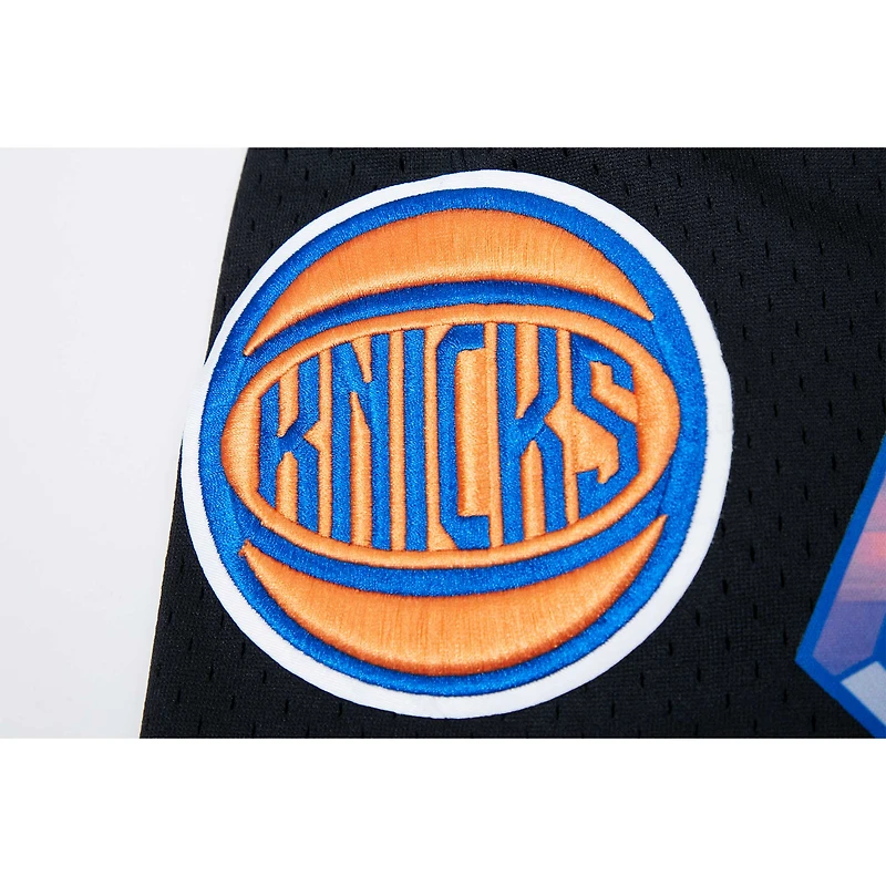 Short en maille Pro Standard New York Knicks City Scape noir pour homme