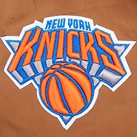 Men's Pro Standard Brown New York Knicks Paint The City Full-Zip Jacket
