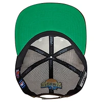 Casquette Snapback Pro Standard crème/marron pour hommes des New York Knicks Glint Sunset