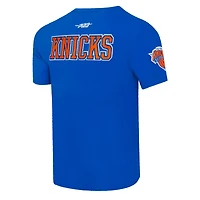 T-shirt Pro Standard Jalen Brunson bleu pour homme des New York Knicks City Ransom