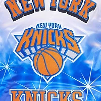 Men's Pro Standard Royal New York Knicks Sublimated Satin Full-Snap Jacket