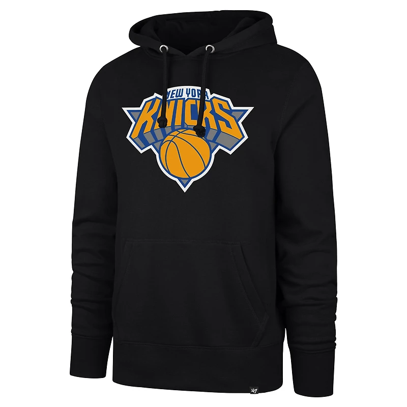 Men's Profile Black New York Knicks Big & Tall Headline Hoodie