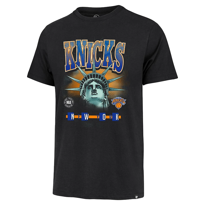 Men's Profile Black New York Knicks Big & Tall Statue T-Shirt