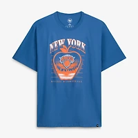 Men's Profile Blue New York Knicks Big & Tall Apple T-Shirt