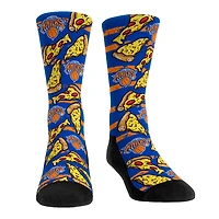 Men's Rock Em Socks New York Knicks New York Style Pizza Crew Socks
