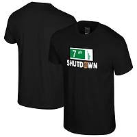 T-shirt noir Stadium Essentials pour homme, New York Knicks, 7th Avenue Shutdown