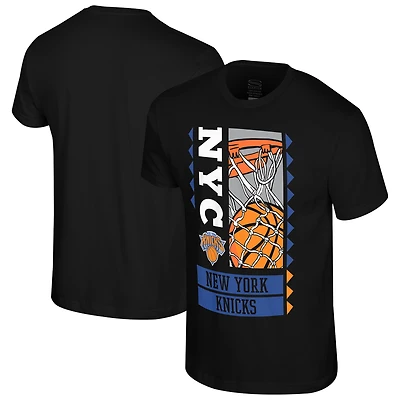 T-shirt noir Stadium Essentials pour homme des New York Knicks Ballin