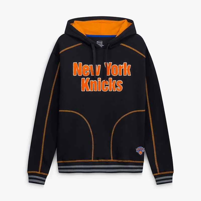 Sweat à capuche noir Stadium Essentials pour hommes des New York Knicks Baseline