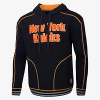 Sweat à capuche noir Stadium Essentials pour hommes des New York Knicks Baseline